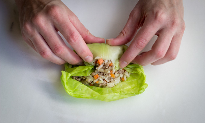 Making Cabbage Roll