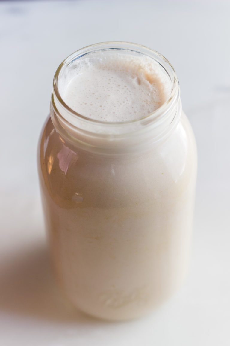 Easy 4 Step Nut or Seed Milk + How to Use Leftover Pulp