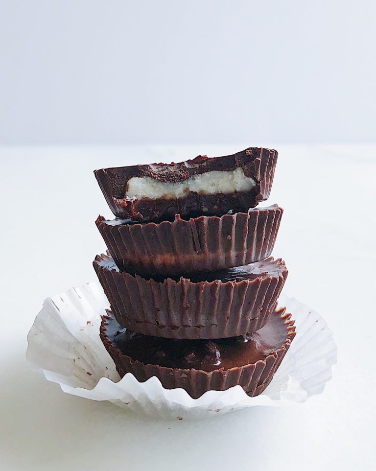 Mint Chocolate Crunch Cups {Paleo, AIP, Vegan}